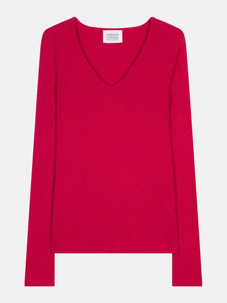 AUTHENTIC CASHMERE Kaszmirowy sweter "Chelsea" w kolorze różowym rozmiar: XL. Różowe swetry klasyczne damskie AUTHENTIC CASHMERE, xl, z kaszmiru, bez kołnierzyka. Za 483.17 zł.