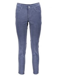 Oui Jegginsy w kolorze granatowym rozmiar: 34. Niebieskie legginsy damskie Oui, bez wzorów, z materiału. Za 230.95 zł.