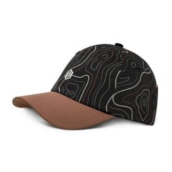 Techniczna czapka trekkingowa z kieszonkami Siroko Whitney 5 panel Black. Czarne czapki męskie SIROKO, bez wzorów, z materiału. Za 129.00 zł.
