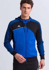 Kurtka z kapturem Erima Premium One 2.0. Czarne kurtki męskie Erima, xl, bez wzorów, z elastanu, bez kaptura. Za 239.35 zł.