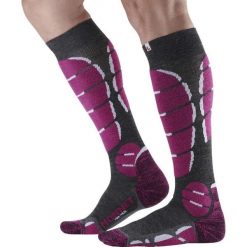 Skarpetki Monnet Ski Light. Czerwone skarpetki damskie MONNET, bez wzorów. Za 252.50 zł.