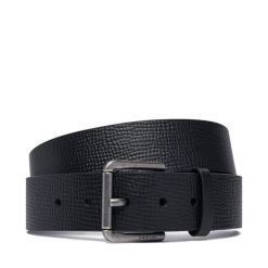 Pasek Calvin Klein. Czarne paski męskie CALVIN KLEIN, bez wzorów, casualowe. Za 209.99 zł.