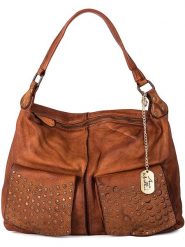 Anna Morellini Skórzana torebka "Camilla" w kolorze jasnobrązowym - 36 x 29 x 10 cm rozmiar: onesize. Brązowe torebki klasyczne damskie Anna Morellini, bez wzorów, z materiału, bez dodatków. Za 543.99 zł.