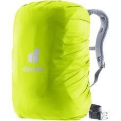 Pokrowiec przeciwdeszczowy na plecak Deuter Rain Cover Square - neon. Żółte plecaki damskie Deuter, bez wzorów, z materiału. Za 85.79 zł.