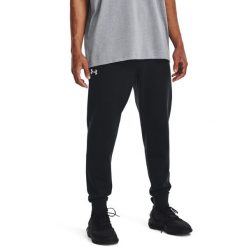 Spodnie treningowe męskie Under Armour 1379774001. Białe spodnie dresowe męskie Under Armour, bez wzorów, z dresówki. Za 239.00 zł.