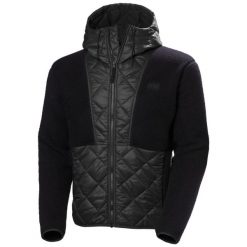 Bluza z kapturem Helly Hansen Stowe Hybrid. Czarne bluzy z kapturem męskie Helly Hansen, na zimę, l, z materiału. Za 739.50 zł.