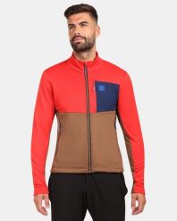 Męska bluza polarowa Kilpi ERIN-M. Brązowe bluzy bez kaptura męskie Kilpi, m, z materiału. Za 370.41 zł.