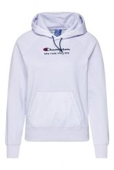 Bluza sportowa damska Champion Sweatshirt HD z kapturem. Białe bluzy sportowe damskie CHAMPION, l, z bawełny. Za 188.49 zł.
