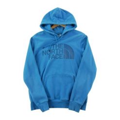 Męska bluza z kapturem TNF Blue. Niebieskie bluzy z kapturem męskie The North Face, m, ze skóry. Za 89.42 zł.