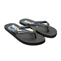 Japonki plażowe męskie Rip Curl Surf Revival Logo Open Toe 6244. Czarne klapki i japonki męskie Rip Curl. Za 39.99 zł.