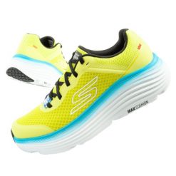 Buty sportowe do biegania męskie Skechers Max Cushioning. Niebieskie obuwie do biegania damskie Skechers. Za 339.00 zł.