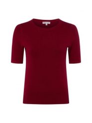 Marie Lund Sweter Kobiety drobna dzianina czerwony, S. Czerwone swetry klasyczne damskie Marie Lund, s, z dzianiny, bez kołnierzyka. Za 159.95 zł.