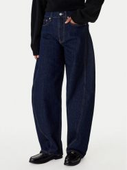 Tommy Jeans Jeansy Ella DW0DW22617 Granatowy Barrel Fit. Niebieskie jeansy damskie Tommy Jeans. Za 409.99 zł.