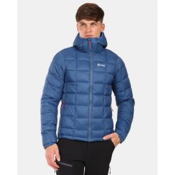 Męska kurtka ocieplana Kilpi REBEKI-M. Niebieskie kurtki męskie Kilpi, m, bez wzorów, sportowe, bez kaptura. Za 380.74 zł.