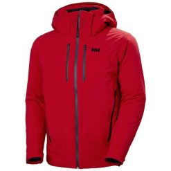 Kurtka narciarska Helly Hansen Steilhang 2.0. Czerwone kurtki męskie Helly Hansen, na zimę, l, bez wzorów, sportowe, bez kaptura. W wyprzedaży za 2,337.00 zł.