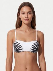 Fracomina Góra od bikini FV26SR1004J493J4 Biały. Białe bikini damskie Fracomina, bez wzorów. Za 279.99 zł.