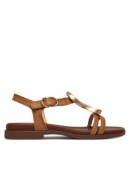 Hispanitas Czółenka HV264765 C001 Brązowy. Brązowe czółenka damskie Hispanitas, bez wzorów, z materiału, bez obcasa. Za 519.99 zł.