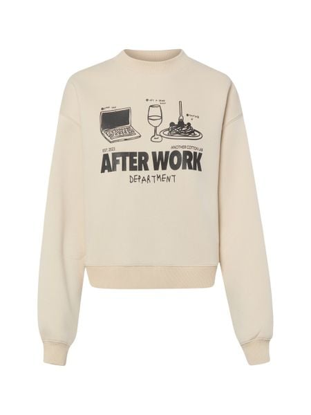 Another Cotton Lab Bluza Kobiety beżowy, S. Brązowe bluzy bez kaptura damskie Another Cotton Lab, s. Za 379.95 zł.