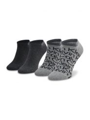 Calvin Klein Skarpety krótkie 701218714 Szary. Szare skarpetki męskie CALVIN KLEIN, bez wzorów, z materiału. Za 49.99 zł.