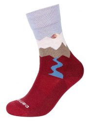 Camano Skarpety w kolorze czerwono-białym rozmiar: 35-38. Białe skarpetki męskie camano, bez wzorów, z wełny. Za 39.99 zł.