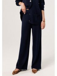 Rodier Spodnie w kolorze granatowym rozmiar: L. Niebieskie spodnie materiałowe damskie Rodier, bez wzorów, z materiału, klasyczne, z standardowym stanem. Za 218.05 zł.