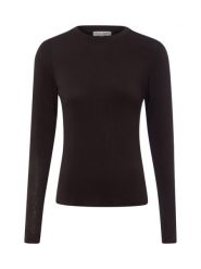 Marie Lund koszulka z długim rękawem Kobiety wiskoza czarny, XS. Czarne t-shirty damskie Marie Lund, xs, bez wzorów, z wiskozy, bez kołnierzyka. Za 129.95 zł.