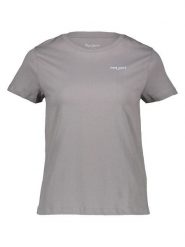 Pepe Jeans Koszulka w kolorze szarym rozmiar: L. Szare bluzki damskie Pepe Jeans, l, bez wzorów, z bawełny, bez kołnierzyka. Za 87.81 zł.