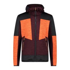Polarowa bluza z kapturem CMP. Brązowe bluzy z kapturem męskie CMP, na zimę, z polaru. Za 447.60 zł.