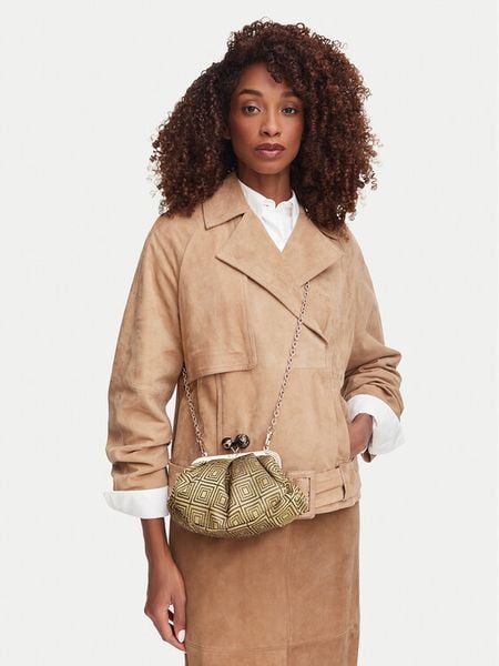 Weekend Max Mara Torebka Italian Rootss 2625516184600 Żółty. Żółte torebki klasyczne damskie Weekend Max Mara, bez wzorów, z materiału, wizytowe, bez kołnierzyka, bez ramiączek. Za 2,439.00 zł.