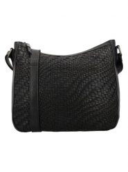 HIDE & STITCHES Skórzana torebka w kolorze czarnym - 30 x 26 x 10 cm rozmiar: onesize. Czarne torebki klasyczne damskie HIDE & STITCHES, bez wzorów, z materiału, bez dodatków. Za 391.99 zł.