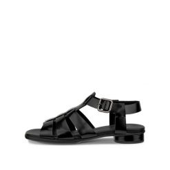 Damskie sandały na obcasie Ecco Sculpted Alba 25. Czarne sandały damskie ECCO, bez wzorów, bez obcasa, na obcasie. Za 492.00 zł.