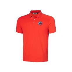 Koszulka polo męska Helly Hansen Hp Race Polo 2.0 alert. Czerwone koszulki polo męskie Helly Hansen, m, bez wzorów, bez ramiączek. Za 340.50 zł.