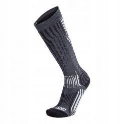 Skarpety narciarskie damskie Uyn Ski Cashmere. Szare skarpetki damskie UYN, bez wzorów. Za 299.99 zł.