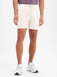 Polo Ralph Lauren szorty sztruksowe Mężczyźni Bawełna (100%) biały, S. Białe szorty męskie Polo Ralph Lauren, z bawełny, bez kołnierzyka. Za 479.95 zł.