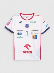 4F Koszulka meczowa replika domowa z sezonu 2024/2025 dziecięca 4F x Zaksa Kędzierzyn-Koźle - Kurek - multikolor 134/140 (8-10 lat). Koszulki dziewczęce 4f, m, bez wzorów, z dzianiny, bez ramiączek. Za 219.99 zł.