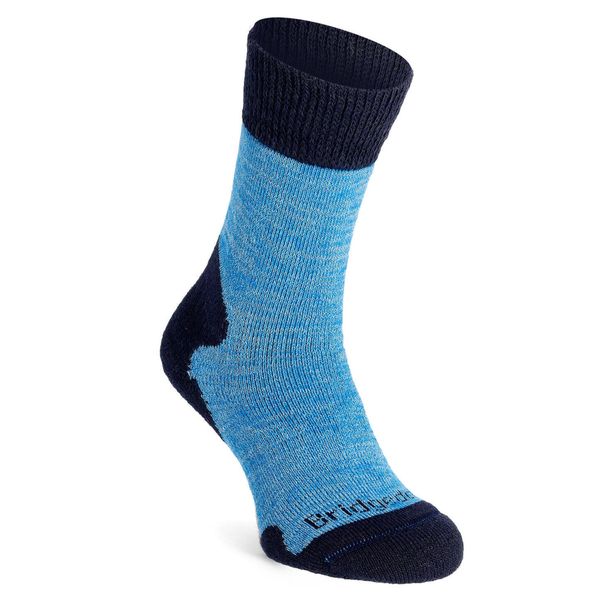 Skarpety trekkingowe damskie Bridgedale Heavyweight Merino Comfort. Niebieskie skarpetki damskie Bridgedale, bez wzorów. Za 109.99 zł.