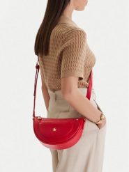 Beverly Hills Polo Club Torebka CEO-BHPC-C-007-09 Czerwony. Czerwone listonoszki damskie Beverly Hills Polo Club, bez wzorów, z materiału, bez dodatków. Za 159.99 zł.