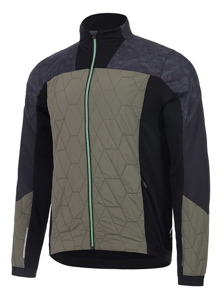 Protective Kurtka hybrydowa "MxCxK" w kolorze oliwkowo-szaro-czarnym rozmiar: L. Brązowe kurtki outdoor męskie Protective, l, bez wzorów, bez kaptura. Za 164.02 zł.