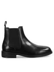 Gant Sztyblety Rizmood 29651754 Czarny. Czarne sztyblety męskie Gant, ze skóry, bez zapięcia. Za 469.99 zł.