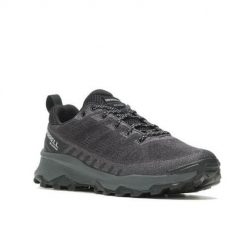 Buty trekkingowe męskie Merrell Speed Eco Wp. Czarne buty trekkingowe męskie MERRELL, z materiału, bez zapięcia, trekkingowe. Za 647.00 zł.