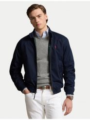 Polo Ralph Lauren Kurtka bomber 710923261002 Granatowy Regular Fit. Niebieskie kurtki męskie Polo Ralph Lauren, m, bez wzorów, z bawełny, bez kaptura. W wyprzedaży za 1,119.00 zł.