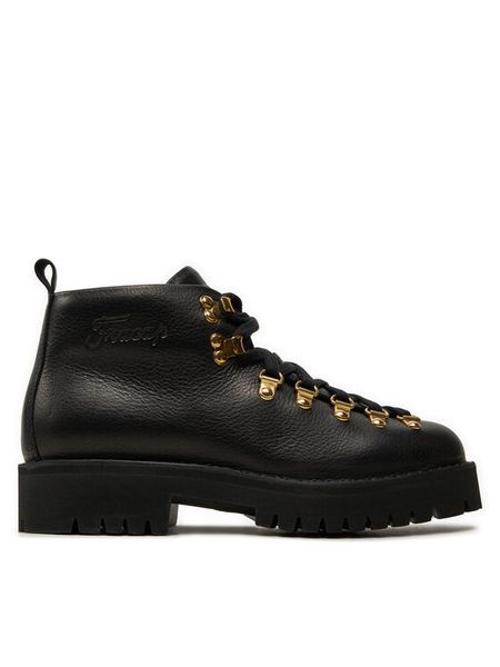 Fracap Trapery Magnifico M120 Czarny. Czarne buty zimowe męskie Fracap, ze skóry, bez obcasa. Za 1,479.00 zł.