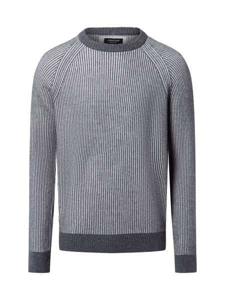 Andrew James sweter z dzianiny kaszmirowej Mężczyźni Kaszmir szary, XL. Szare swetry męskie Andrew James, m, bez wzorów, z dzianiny, bez kołnierzyka. Za 549.95 zł.