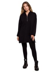 Be Wear Bluza w kolorze czarnym rozmiar: L/XL. Czarne bluzy bez kaptura damskie Be Wear, l. Za 79.03 zł.
