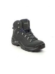 LOWA Skórzane buty turystyczne "Renegade GTX Mid" w kolorze czarnym rozmiar: 40. Czarne buty trekkingowe męskie Lowa, z gore-texu, bez zapięcia, outdoorowe, gore-tex. Za 782.99 zł.