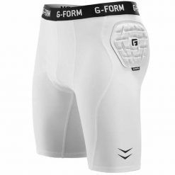 Szorty G-Form Pro. Białe szorty męskie G-Form, z materiału, bez kołnierzyka. Za 445.50 zł.
