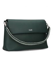 Zwei Torebka w kolorze zielonym - 32 x 20 x 9 cm rozmiar: onesize. Zielone torebki klasyczne damskie Zwei, bez wzorów, z materiału, bez dodatków. Za 184.02 zł.