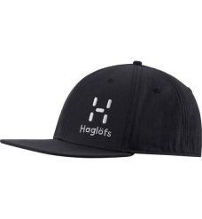 HAGLOFS Czapka z daszkiem HAGLÖFS LOGO CAP true black-S/M. Czarne czapki męskie Haglöfs, na lato, bez wzorów, z elastanu, biznesowe. Za 156.65 zł.