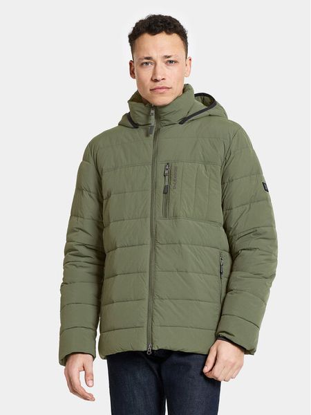 Didriksons Kurtka zimowa Jona Usx Jkt 504923 Zielony Regular Fit. Zielone kurtki męskie Didriksons, na zimę, m, bez wzorów, z syntetyku, bez kaptura. Za 1,029.00 zł.