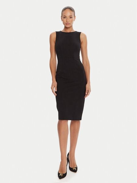 Marciano Guess Sukienka koktajlowa 5YGK30 7160A Czarny Slim Fit. Czarne sukienki damskie Marciano Guess, z aplikacjami, z syntetyku, wizytowe, bez kołnierzyka, bez ramiączek. Za 789.99 zł.